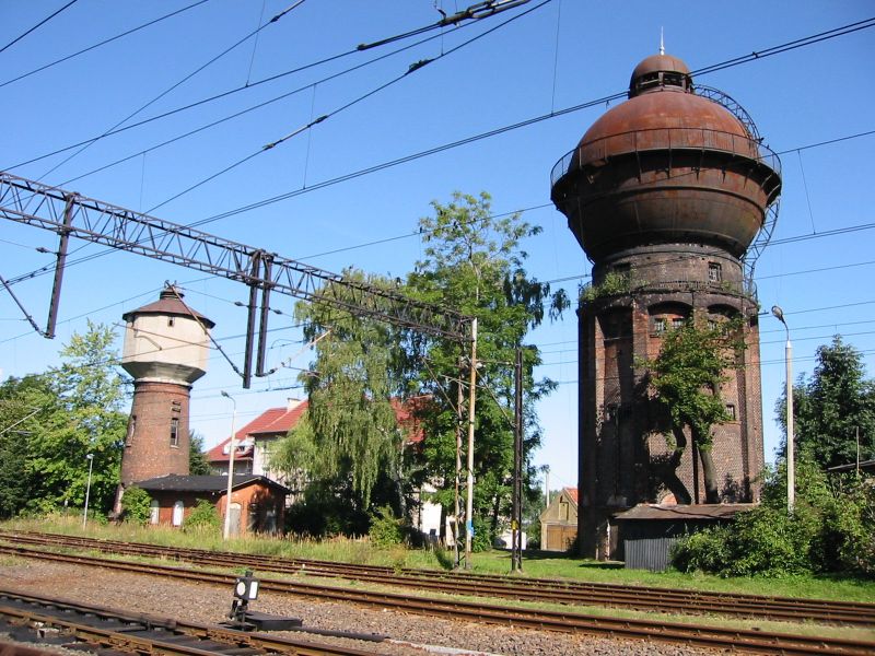 Zabytkowa wieża ciśnień